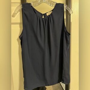 Loft Outlet Navy Shell Blouse